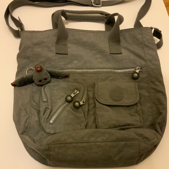 Kipling dark grey Johanna tote bag - Picture 4 of 12